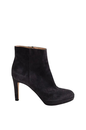Boots Sergio Rossi Noir en Cuir, taille 36 - Seconde Main
