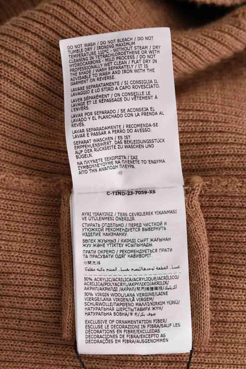 Robe Moncler Camel en Synthétique