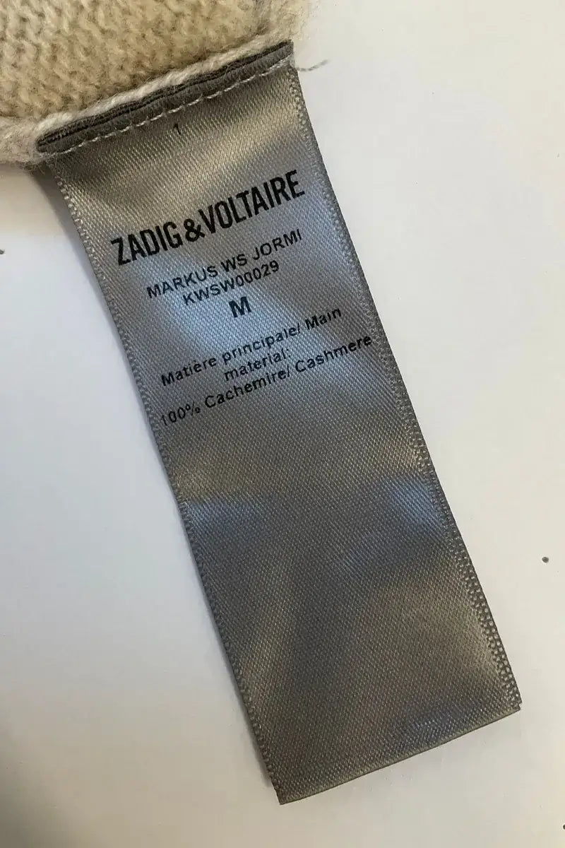Pull Zadig & Voltaire Beige en Cachemire