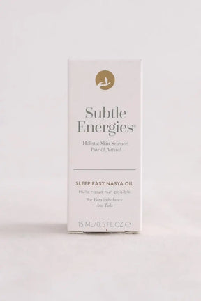 Huile Subtle Energies Sleep easy nasya oil Blanc en 