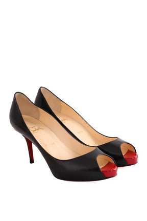 Talons Christian Louboutin Noir en Cuir