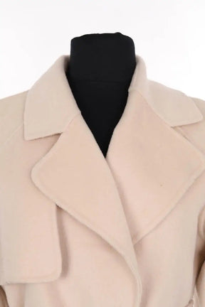 Manteau Liu Jo Beige en Laine