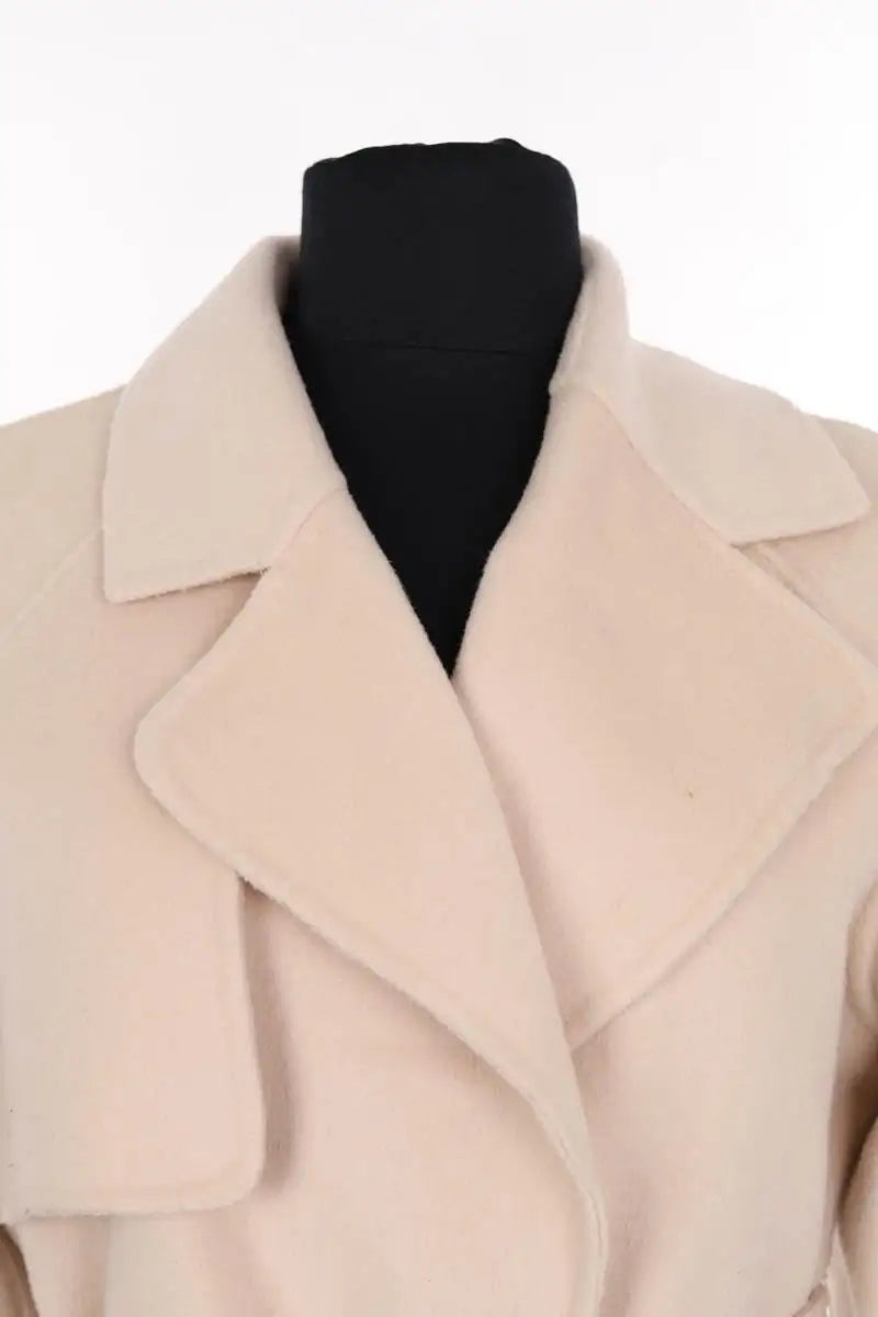 Manteau Liu Jo Beige en Laine