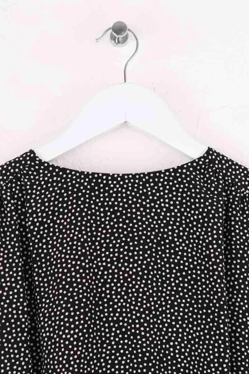 Robe Saint Laurent Noir en Soie
