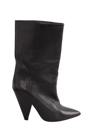 Boots Isabel Marant Noir en Cuir, taille 38 - Seconde Main