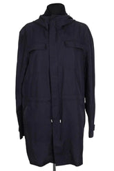 Blouson Fendi Marine en Soie, taille S - Seconde Main