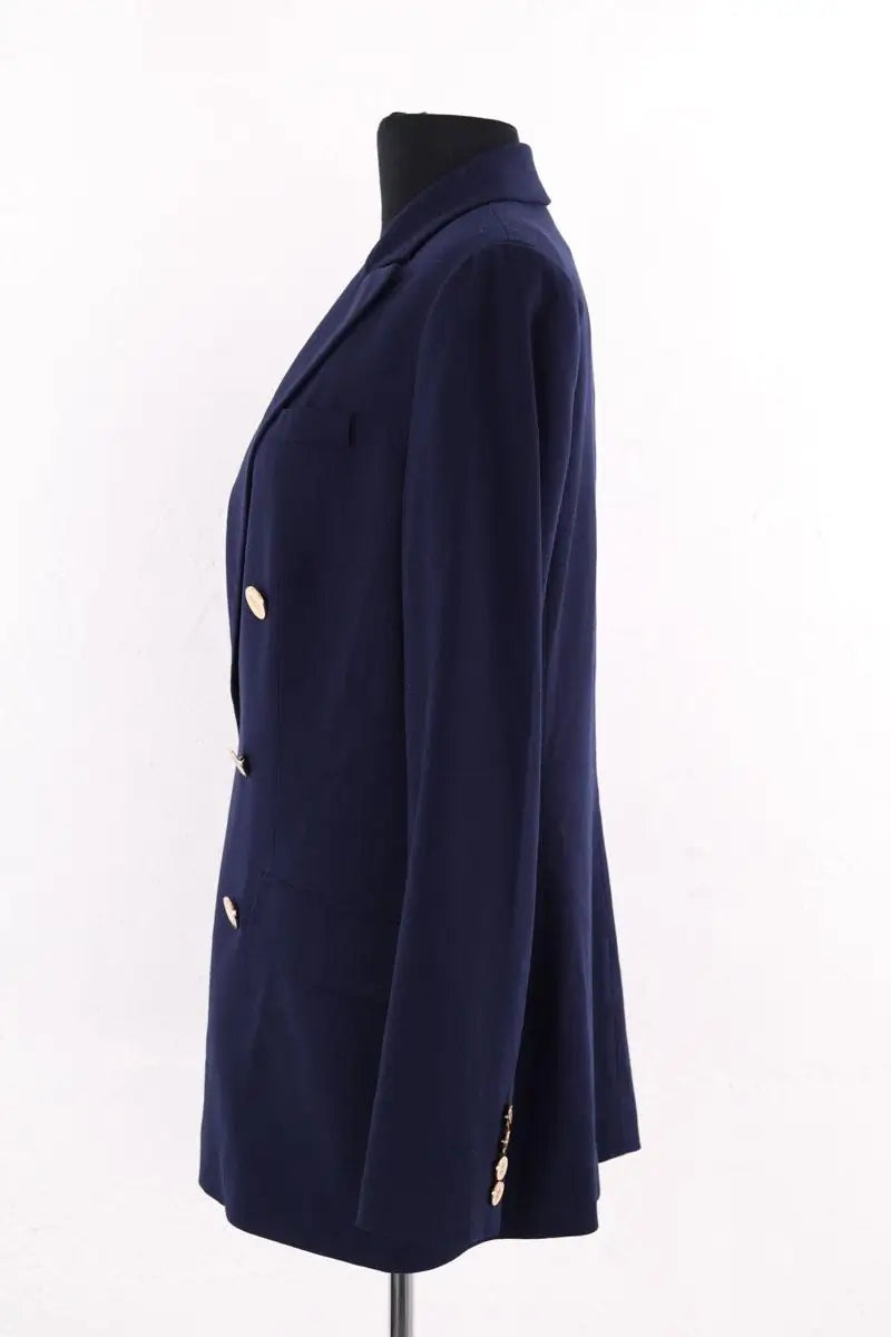 Blazer Ralph Lauren Bleu en Synthétique