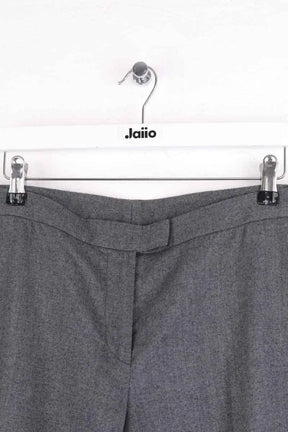 Pantalon droit Maje Gris en Laine
