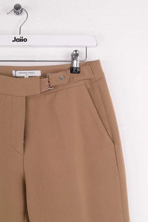 Pantalon droit Gerard Darel Beige en Viscose
