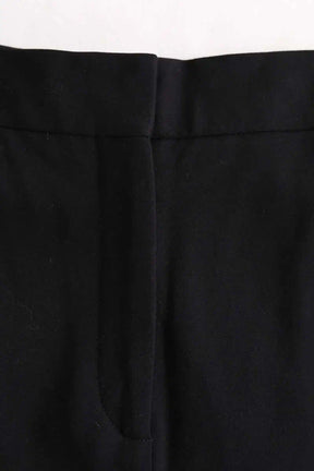 Pantalon court Sandro Noir en Synthétique
