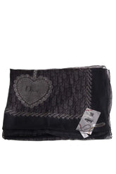 Chèche Dior Noir en Soie - Seconde Main