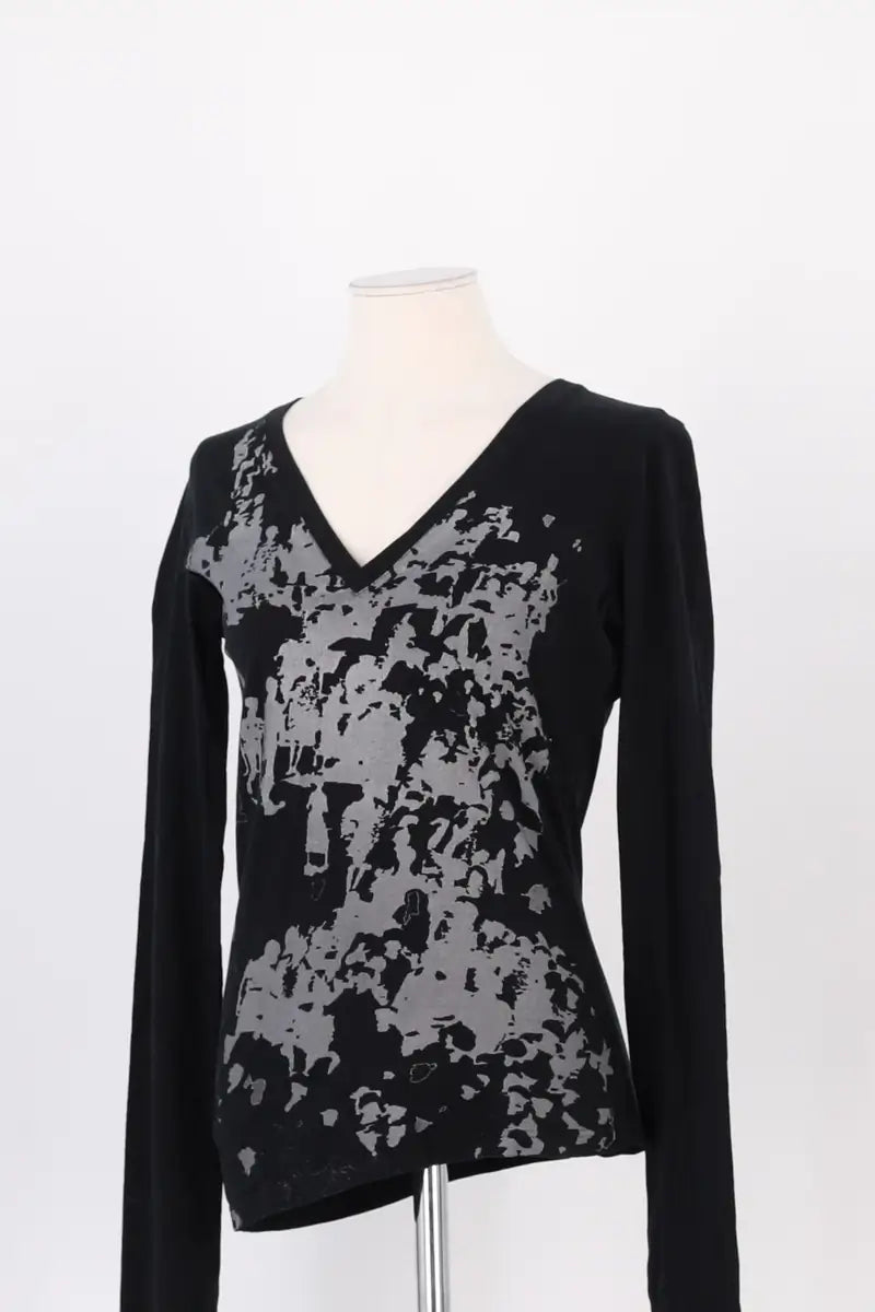 T-shirt Barbara Bui Noir en Coton