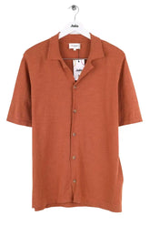 Chemise Octobre Orange en Coton, taille L - Seconde Main