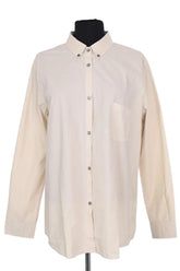 Chemise Pomandère Beige en Coton, taille L - Seconde Main