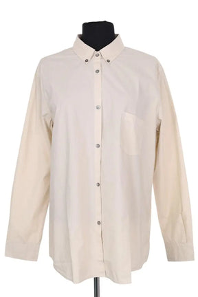 Chemise Pomandère Beige en Coton, taille L - Seconde Main