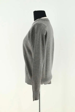 Pull Sandro Gris en Viscose