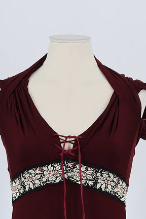 Robe Roberto Cavalli  Bordeaux