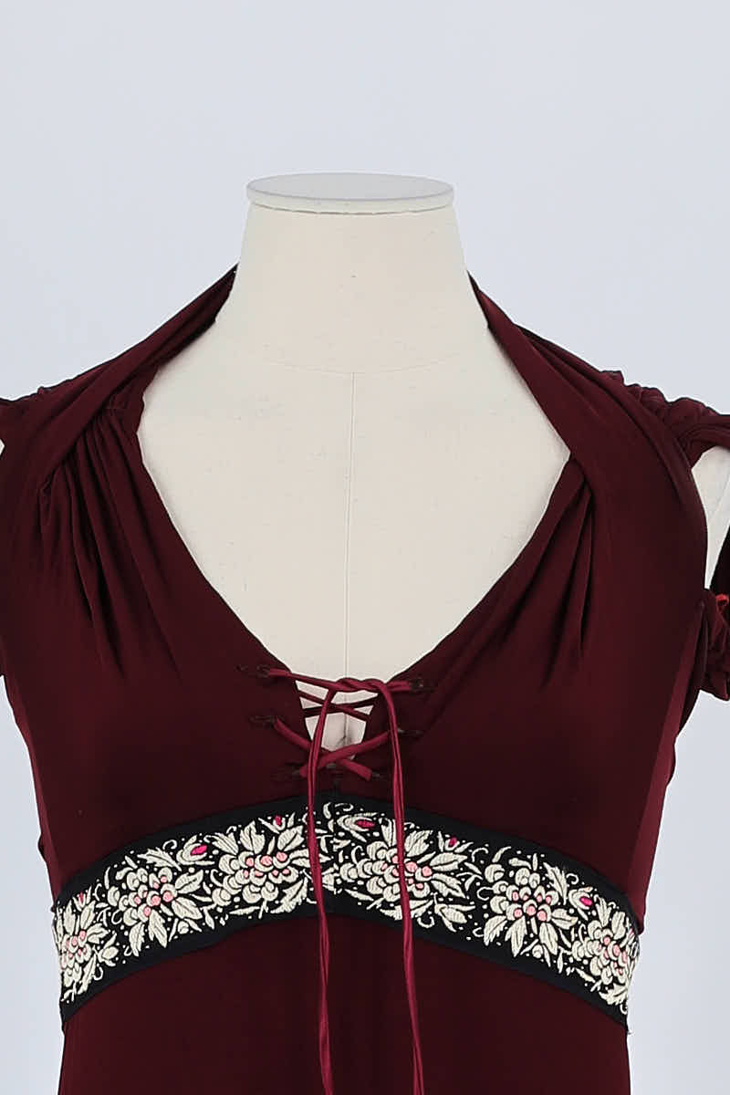 Robe Roberto Cavalli  Bordeaux