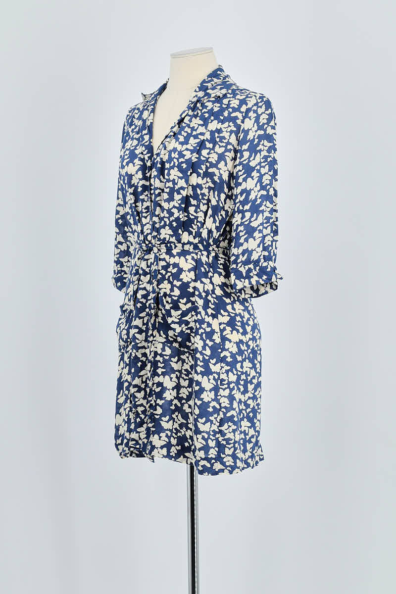 Robe Rouje  Bleu