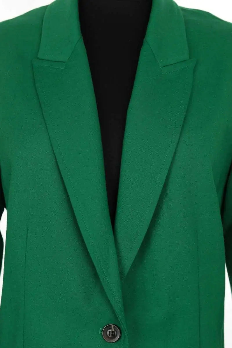 Blazer Soeur Gaston Vert en Laine