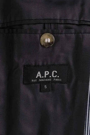 Veste APC Noir en Coton