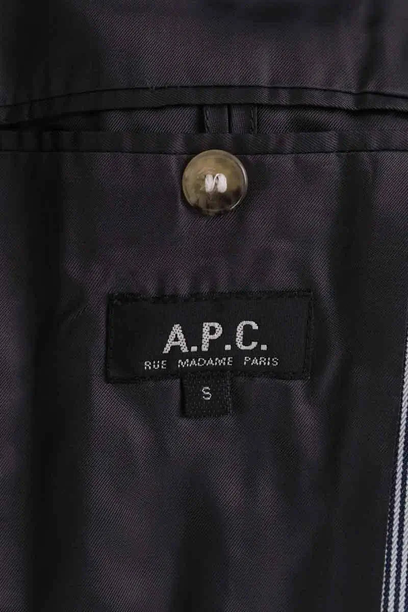 Veste APC Noir en Coton