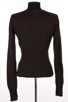 Top Sportmax Marron en Soie