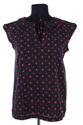 Blouse Tommy Hilfiger Marine en Synthétique, taille XS - Seconde Main