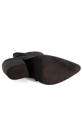Santiags The Kooples Noir en Cuir