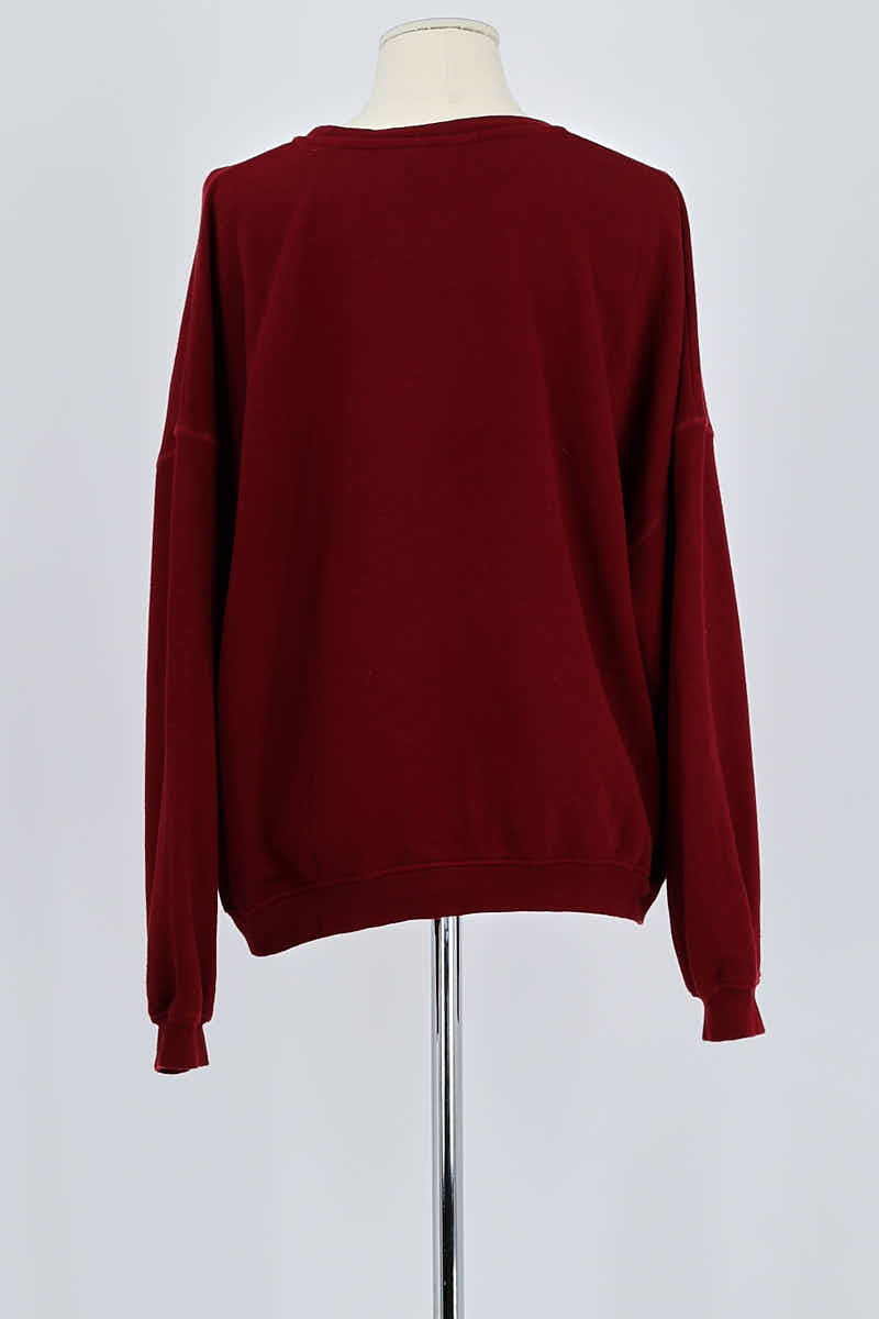 Pull Vintage  Rouge
