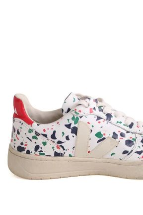 Baskets Veja Blanc en Cuir