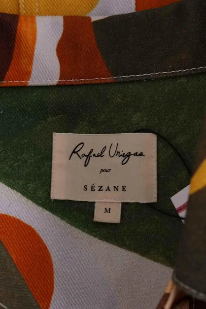 Veste Sézane Multicolore en Coton