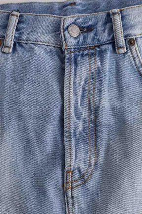 Mini jupe Acne Studios Bleu en Coton