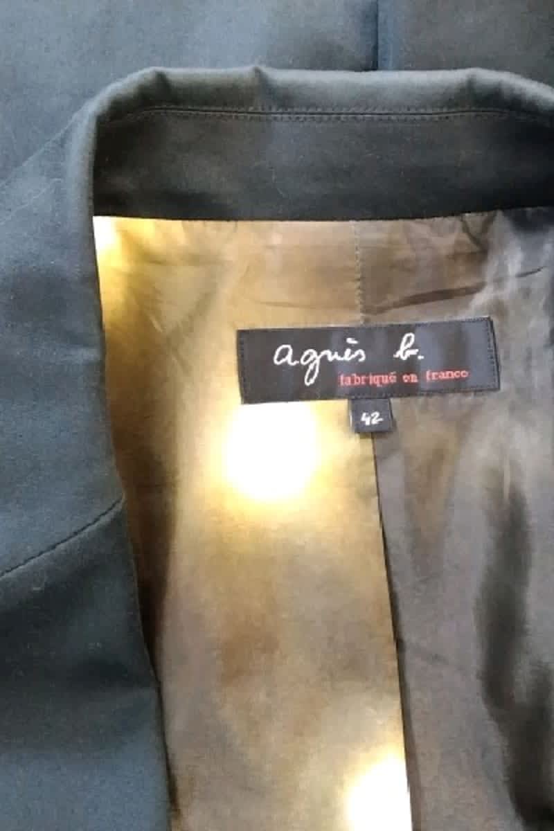 Blazer Agnès B.  Vert