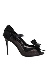 Talons Stella McCartney Noir en Tissu, taille 37 - Seconde Main