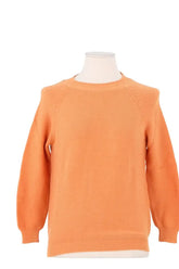 Pull Max Mara Orange en Coton, taille S - Seconde Main