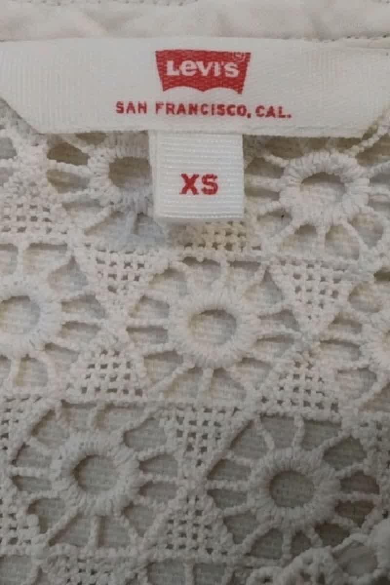 Top sans manche Levi's  Blanc