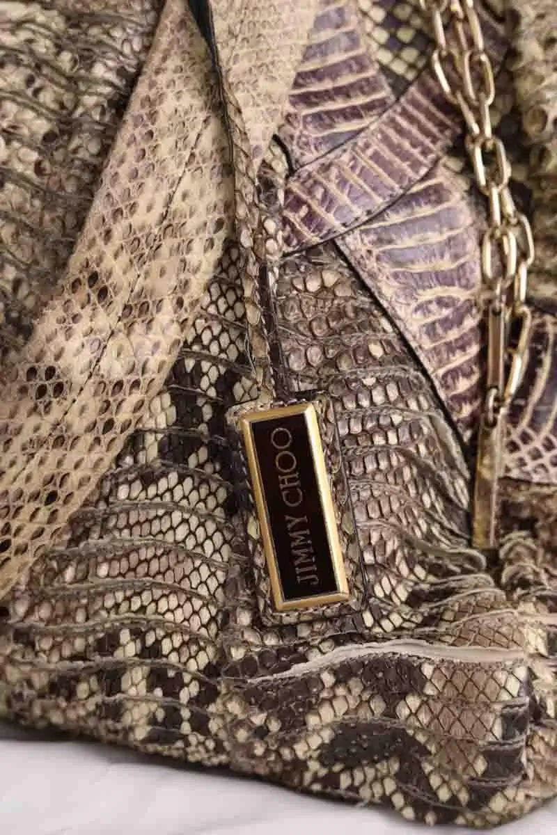 Cabas Jimmy Choo Beige en Cuir
