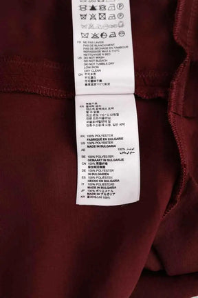 Robe Sandro Bordeaux en Synthétique