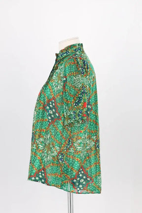 Blouse Ba&Sh Vert en Synthétique