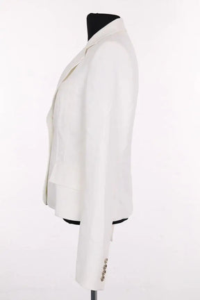 Blazer Michael Kors Blanc en Synthétique