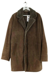 Manteau Loro Piana Marron en Daim, taille XL - Seconde Main