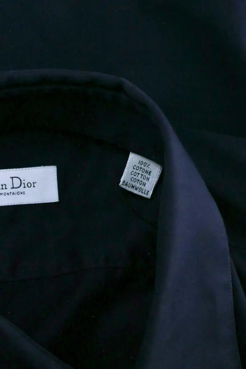 Chemise Dior Marine en Coton