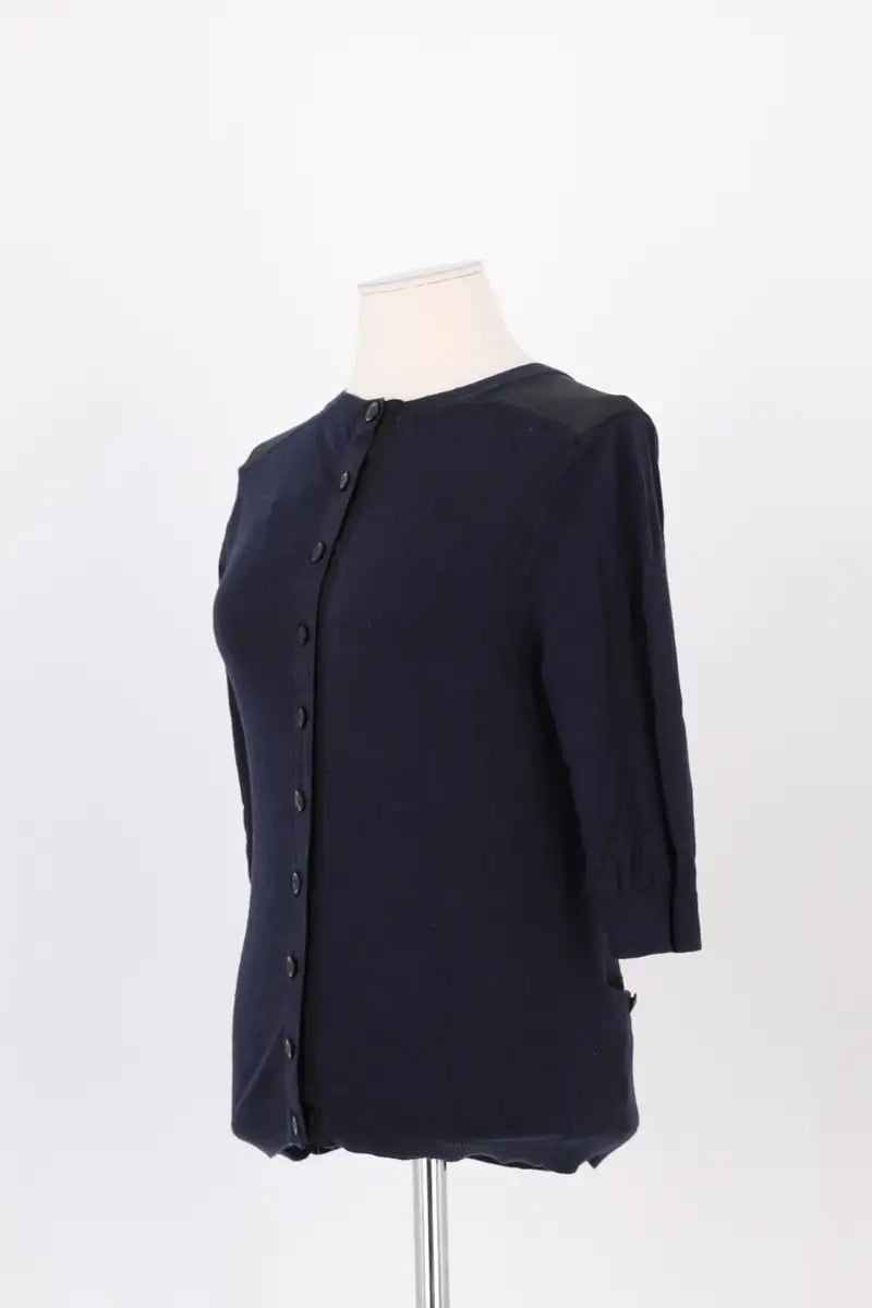 Cardigan The Kooples Marine en Coton