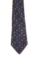 Cravate Salvatore Ferragamo  Bleu