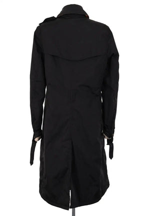 Trench-coat Burberry Noir en Synthétique