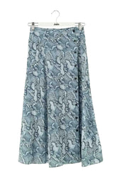 Jupe Zadig & Voltaire Bleu en Soie, taille XS - Seconde Main