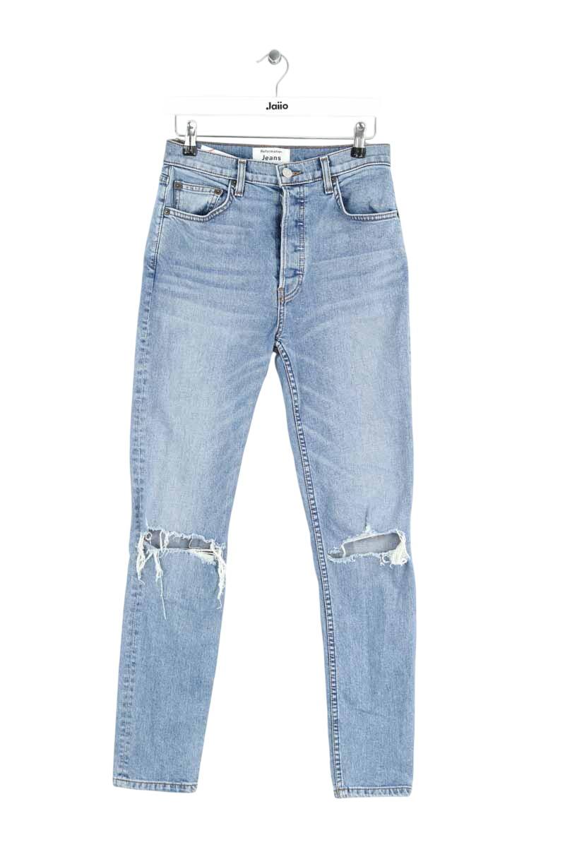 Jean slim Reformation  Bleu