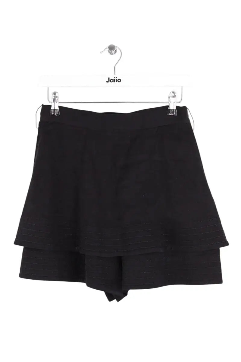 Short Maje Noir en Viscose, taille M - Seconde Main
