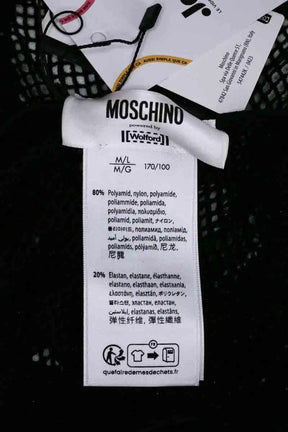 T-shirt Moschino Noir en Synthétique